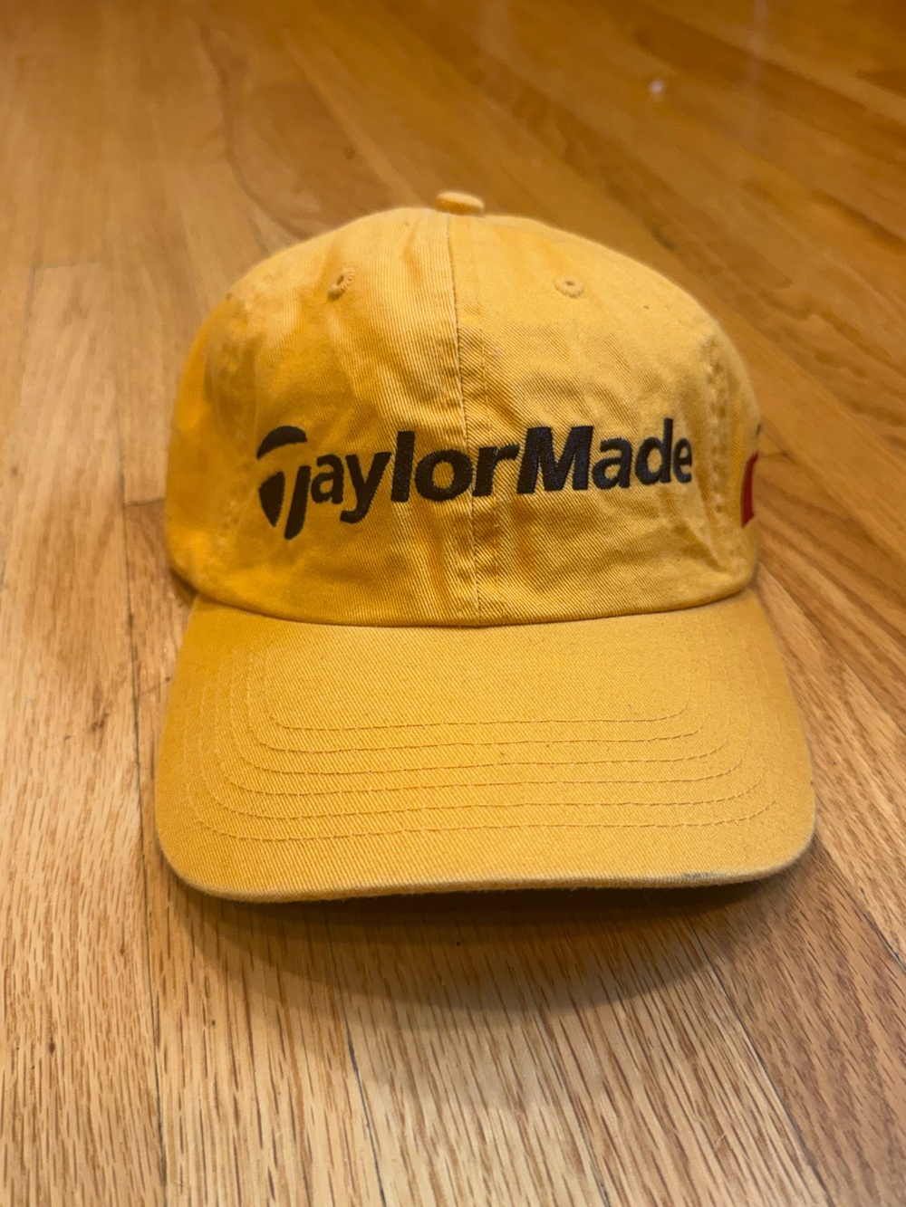 TaylorMade Yellow Logo Baseball Style Hat